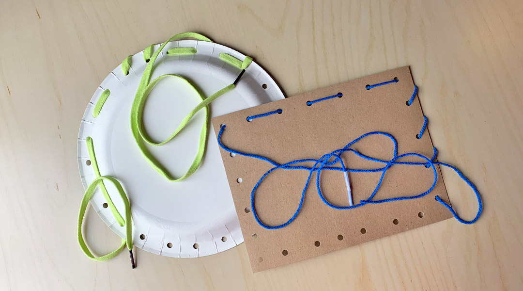 Homemade Lacing Learning Jungle Canada