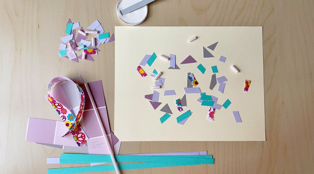 Scissor Skills & Mosaic Art Learning Jungle Canada