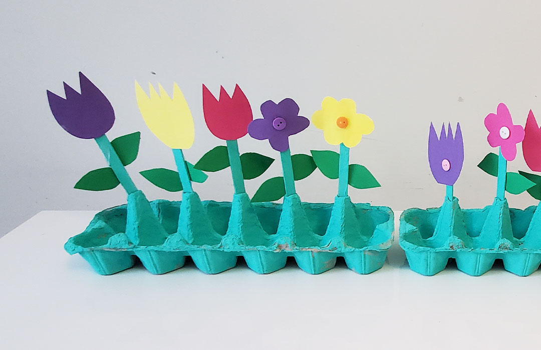 Egg Carton Garden Easter Learning Jungle