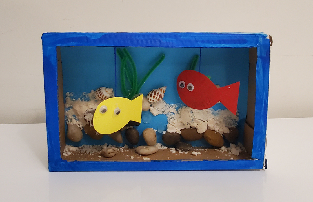 Cereal Box Aquarium Home Activities Learning Jungle